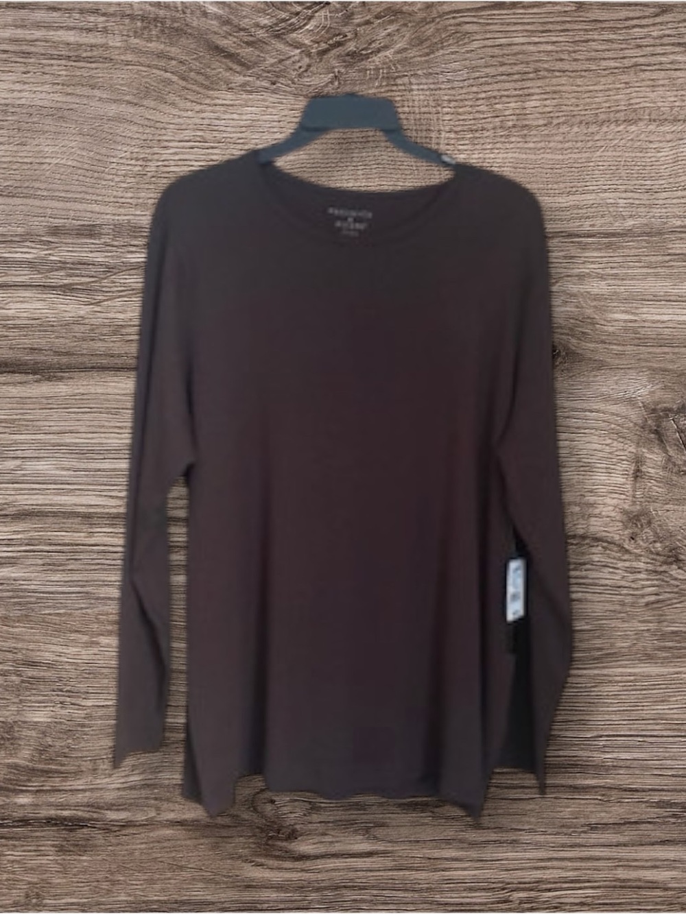 NWT! Preswick & Moore Brown Crew Neck Shirt | 1X
